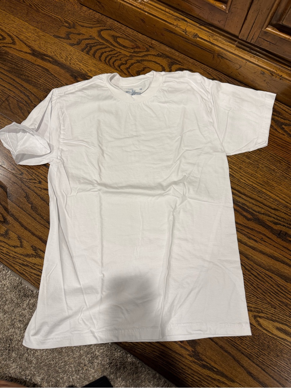 Jockey White Short Sleeve Crewneck Tee